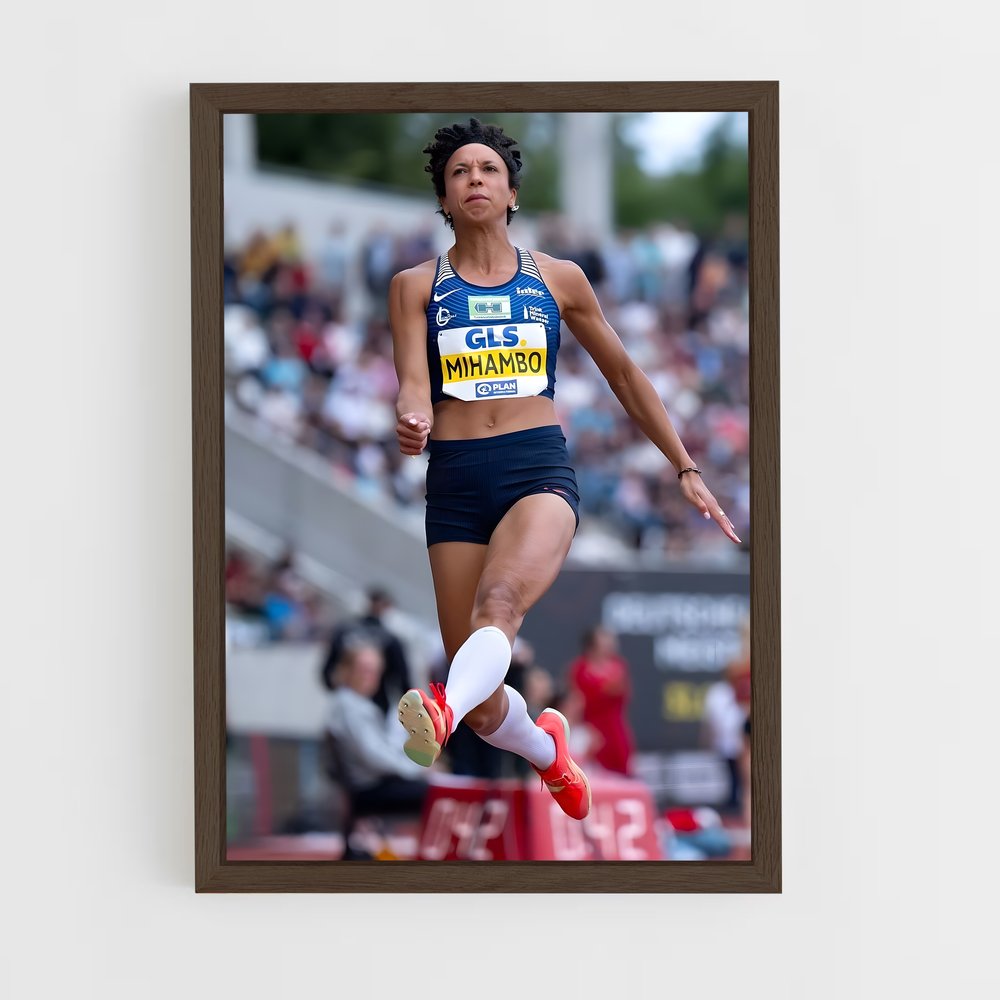 Poster Malaika de mihambo – affiche Athlétisme (vue 5)